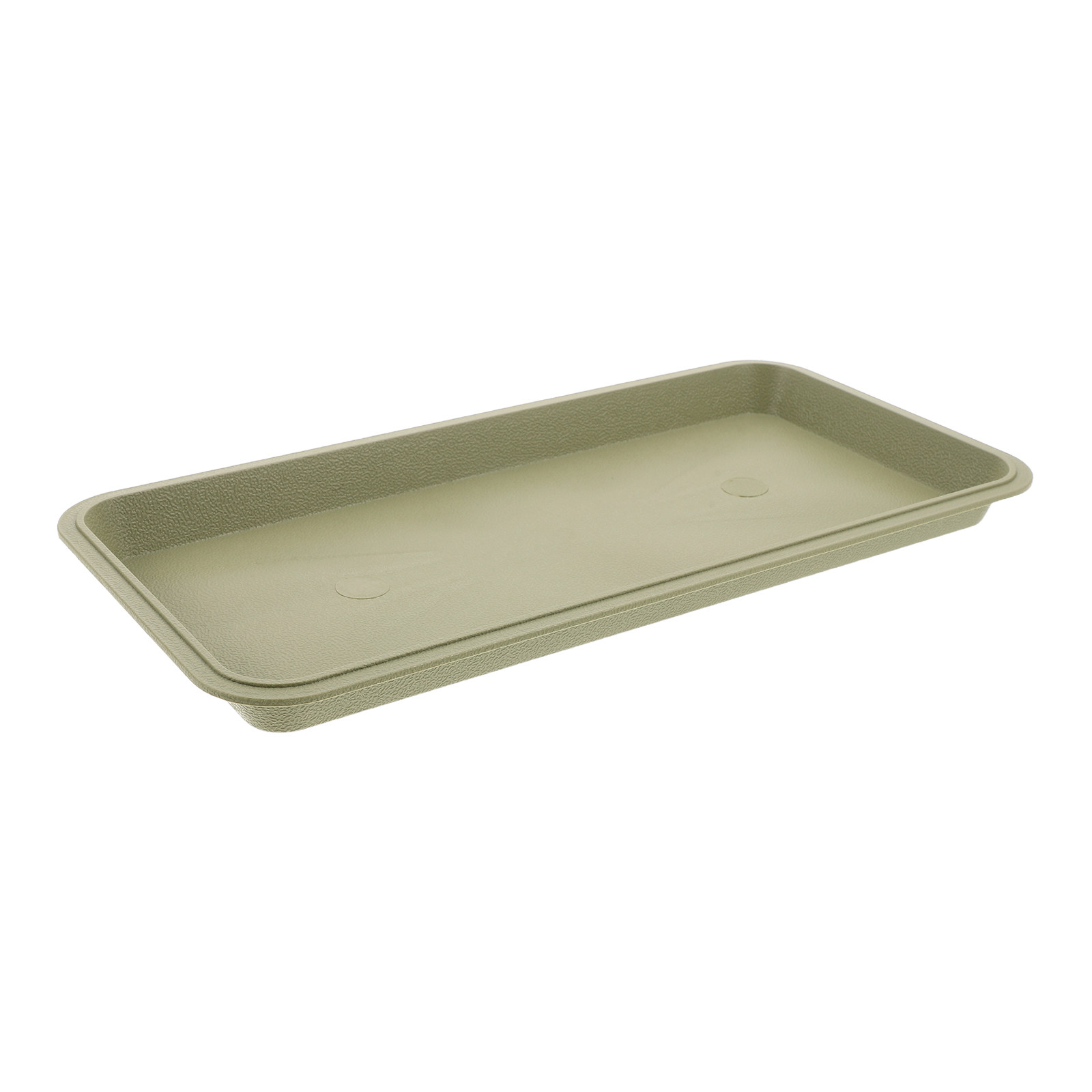 Drip Tray Saucer - Dikdörtgen Plastik Saksı Tepsisi 29.5x14.5cm İç