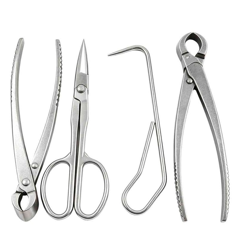 Root Hook Tool - ABAE-Bonsai Ağaç Aletleri, 4 Parçalı Bonsai