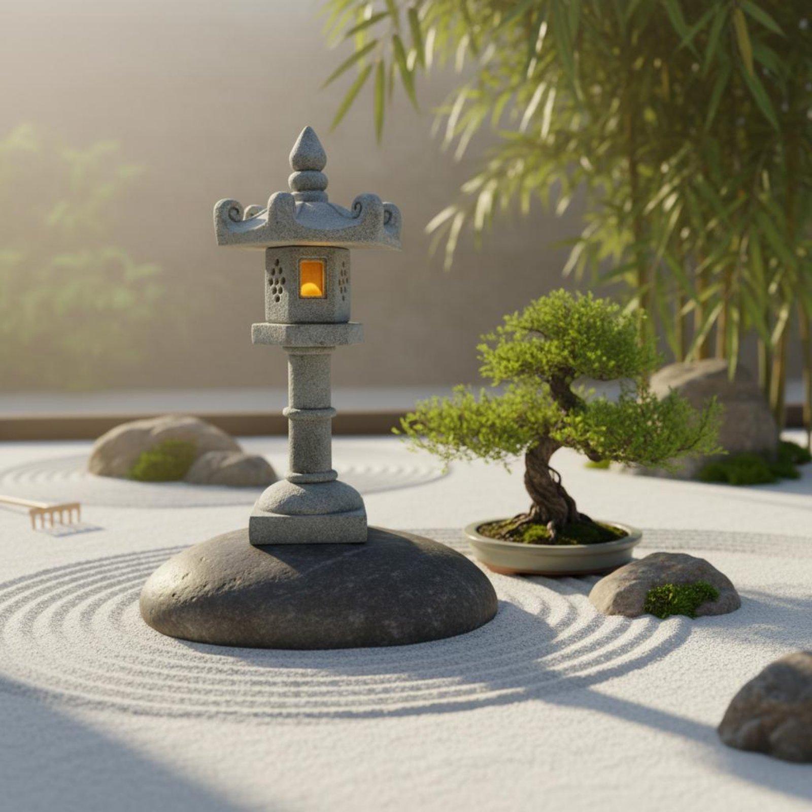 Peyzaj Feneri Japon Taş Feneri - Bonsai Garden Dc incelemesi ve fiyatı