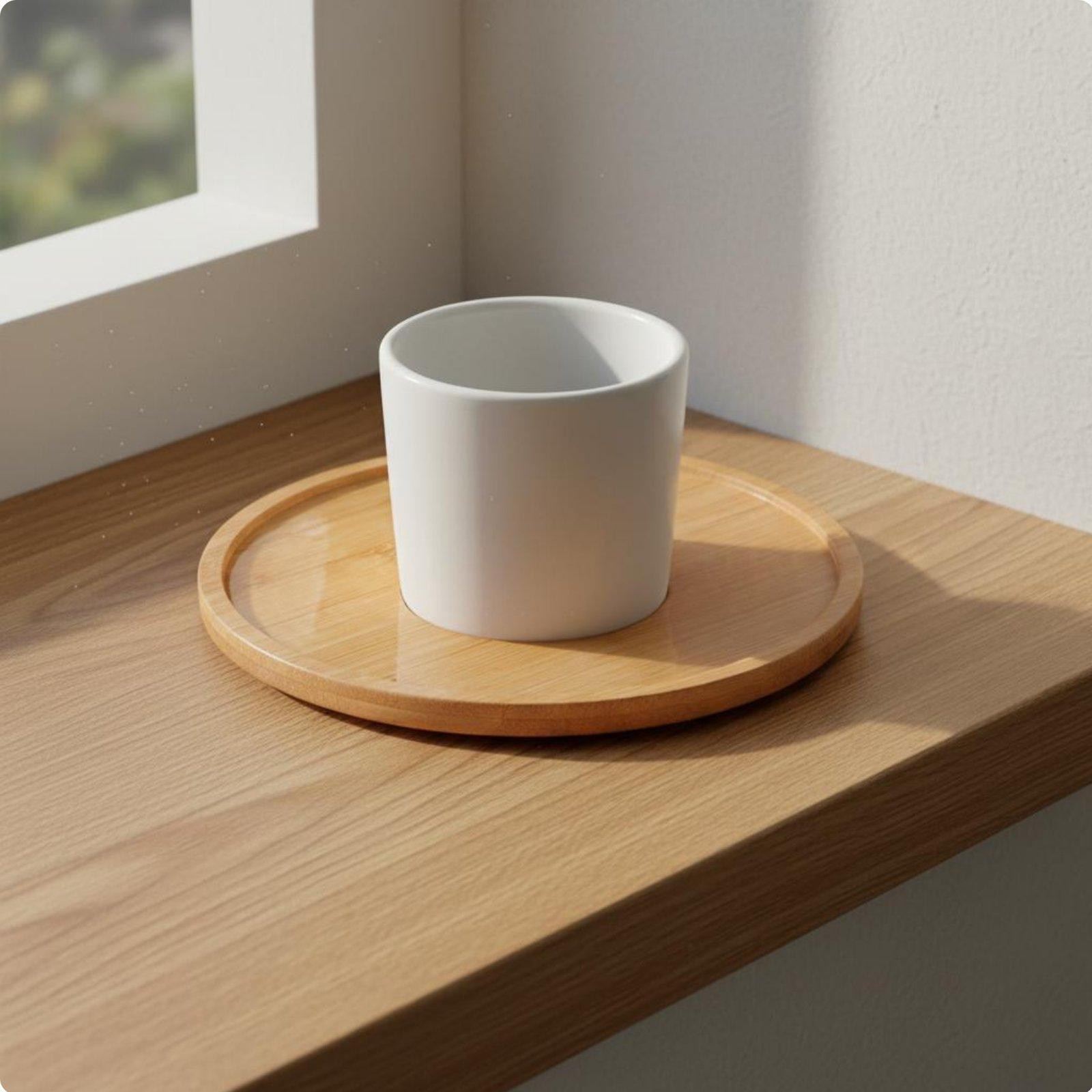 Endüstriyel Tepsi Bambu Bitki  - Drip Tray Saucer incelemesi ve fiyatı