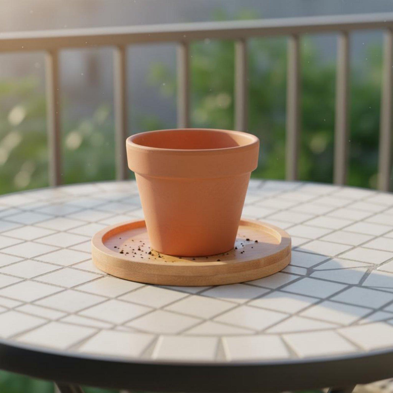 Endüstriyel Tepsi Bambu Bitki  - Drip Tray Saucer incelemesi ve fiyatı