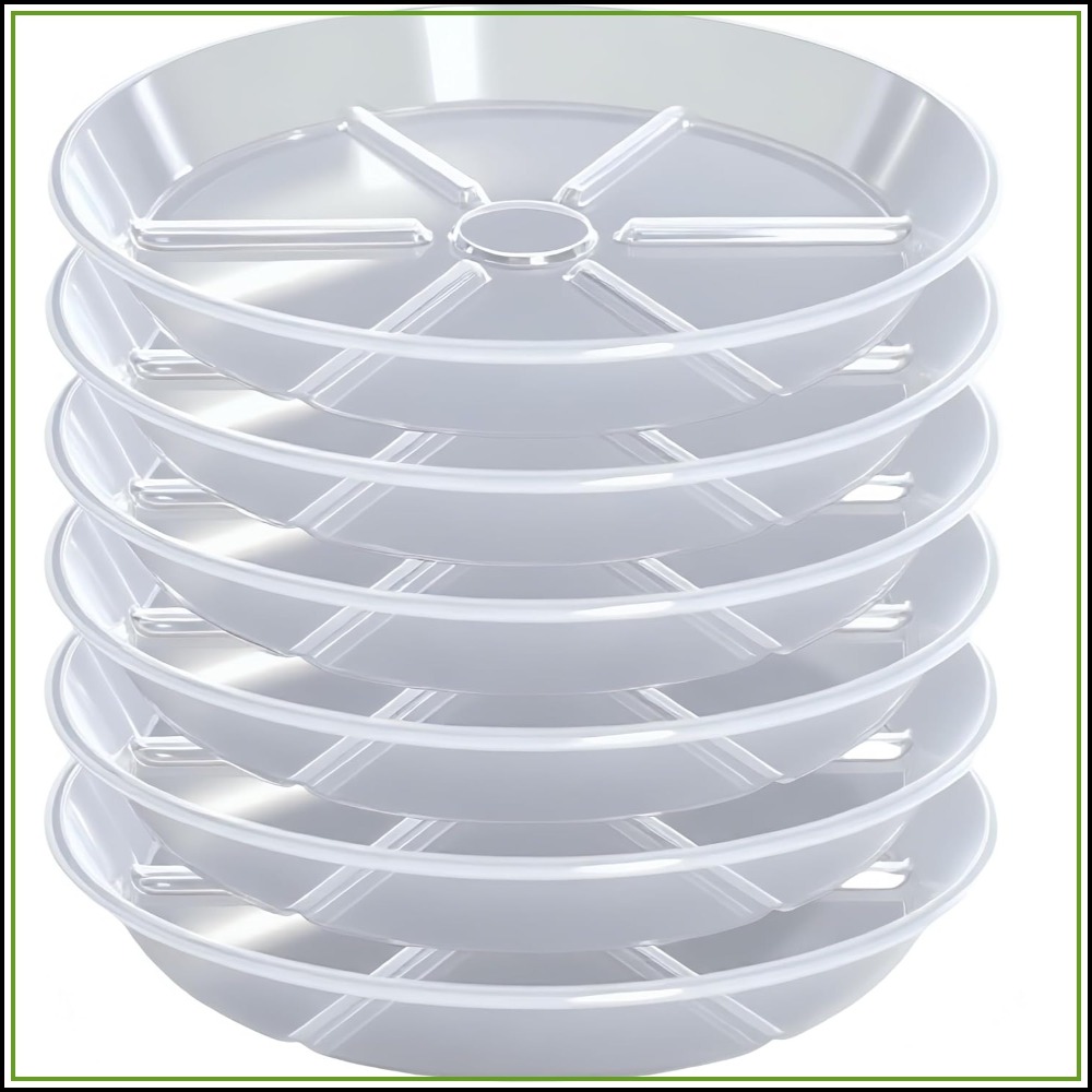 6'lı Şeffaf Saksı Altlıkları,  - Drip Tray Saucer incelemesi ve fiyatı