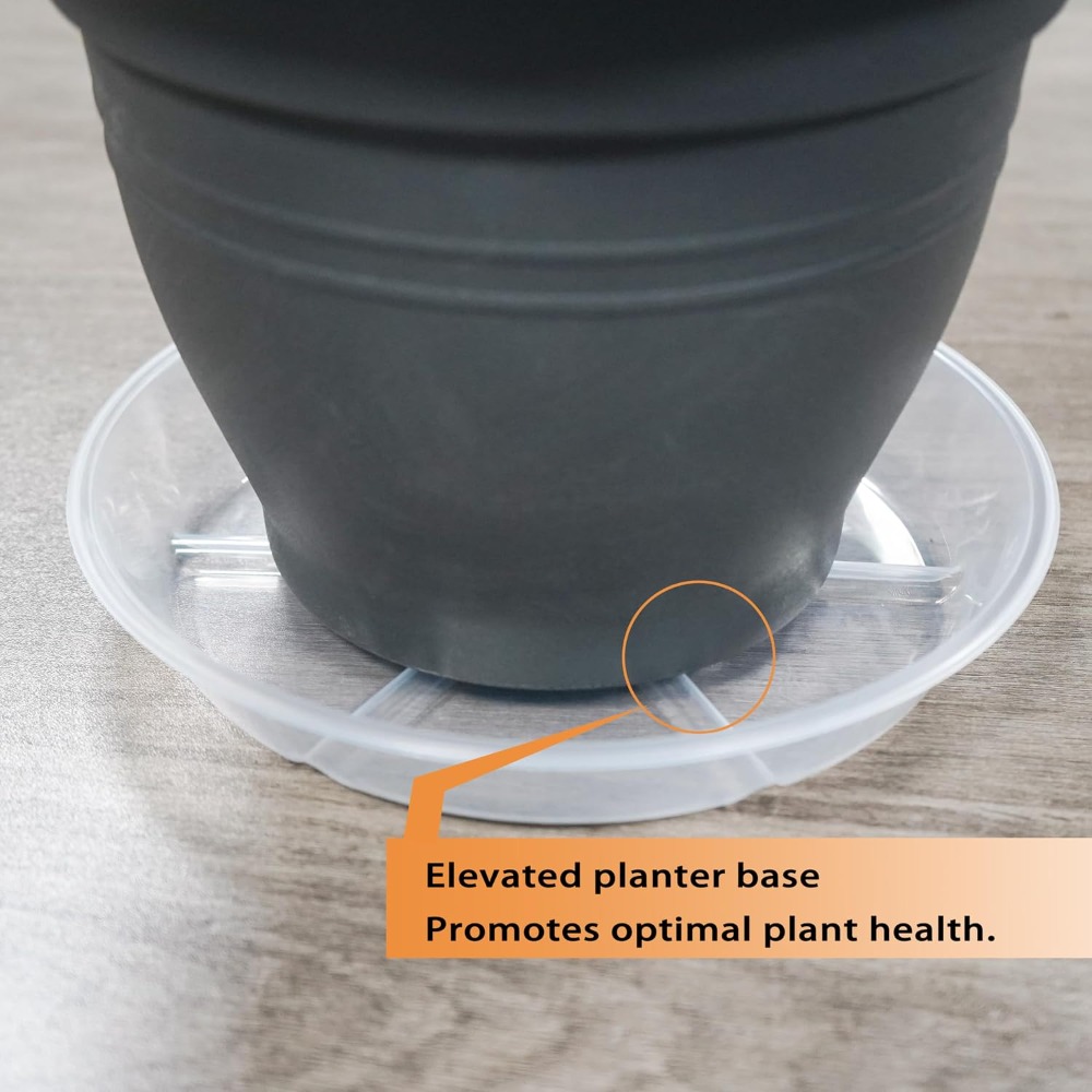 6'lı Şeffaf Saksı Altlıkları,  - Drip Tray Saucer incelemesi ve fiyatı